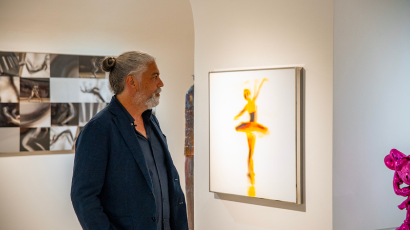 Franco Senesi quadro ballerina